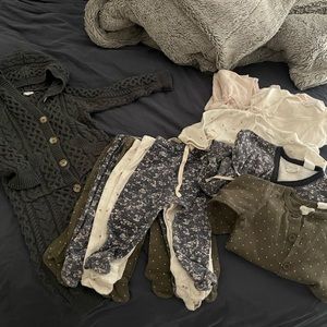 Jamie Kay Baby Pajamas size  12/1 Year Bundle